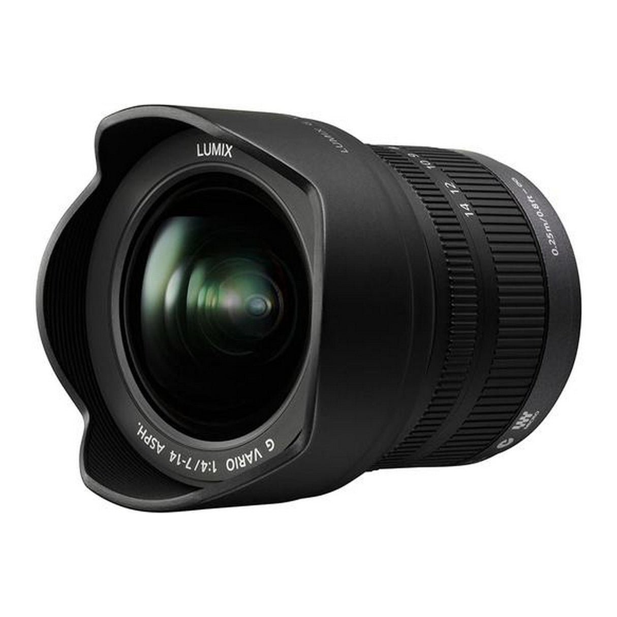 Panasonic LUMIX H-F007014 G F007014 7-14mm F4.0 ASPH Lens