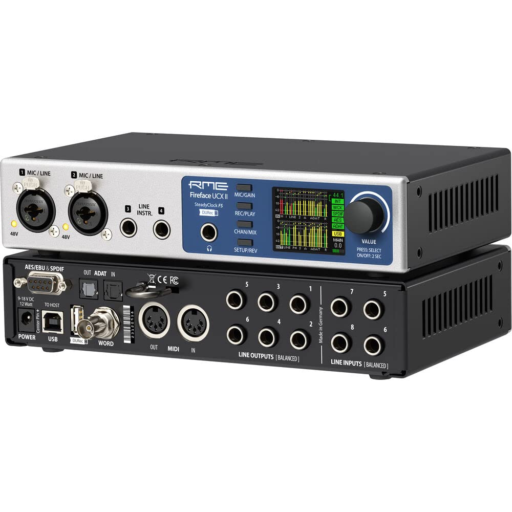 RME Fireface UCX II 40-Channel Advanced USB Audio Interface
