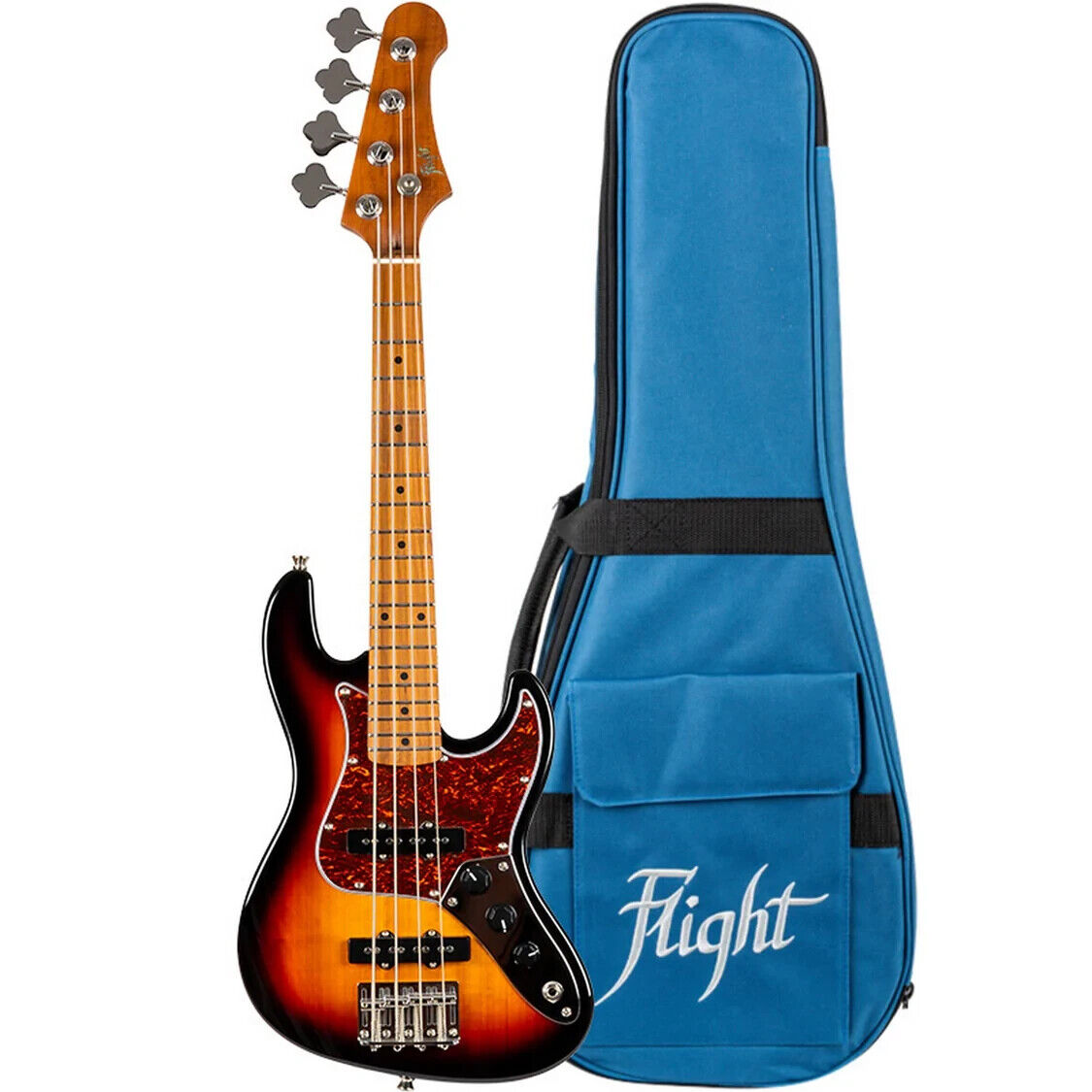 Flight Mini JB Electric Mini Bass Guitar - guitar