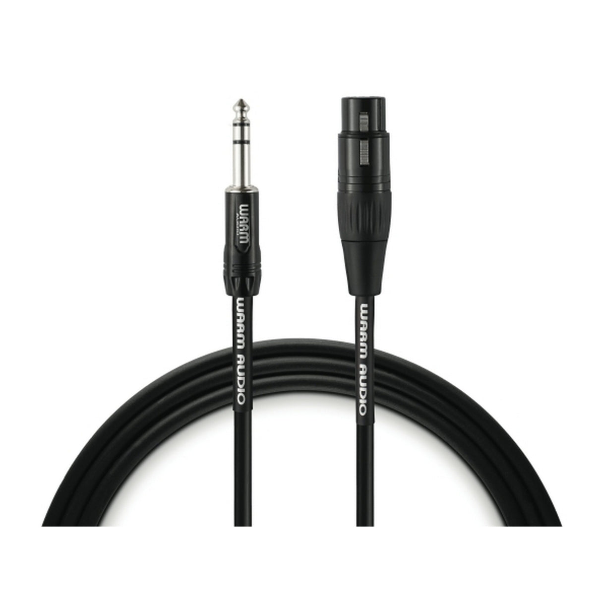 Warm Audio PRO-XLRF-TRSM-3 Pro Series Studio and Live XLR Female To TRS Male 3 Foot
