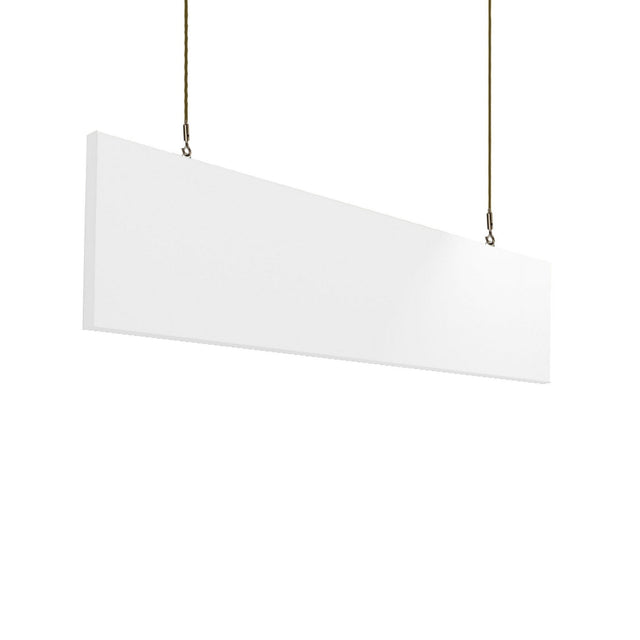 Primacoustic Saturna Broadway Low Profile Hanging Baffle 2-Pack White 24 x 48 x 1.5-Inch