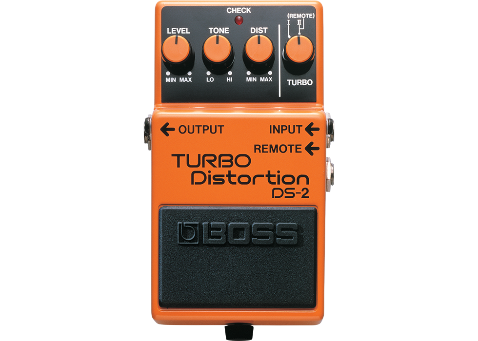 BOSS DS-2 Turbo Distortion Guitar Effects Pedal