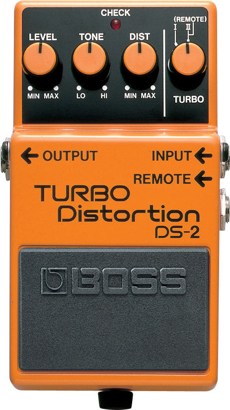 BOSS DS-2 Turbo Distortion Guitar Effects Pedal