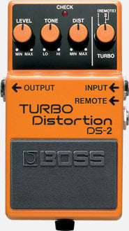 BOSS DS-2 Turbo Distortion Guitar Effects Pedal