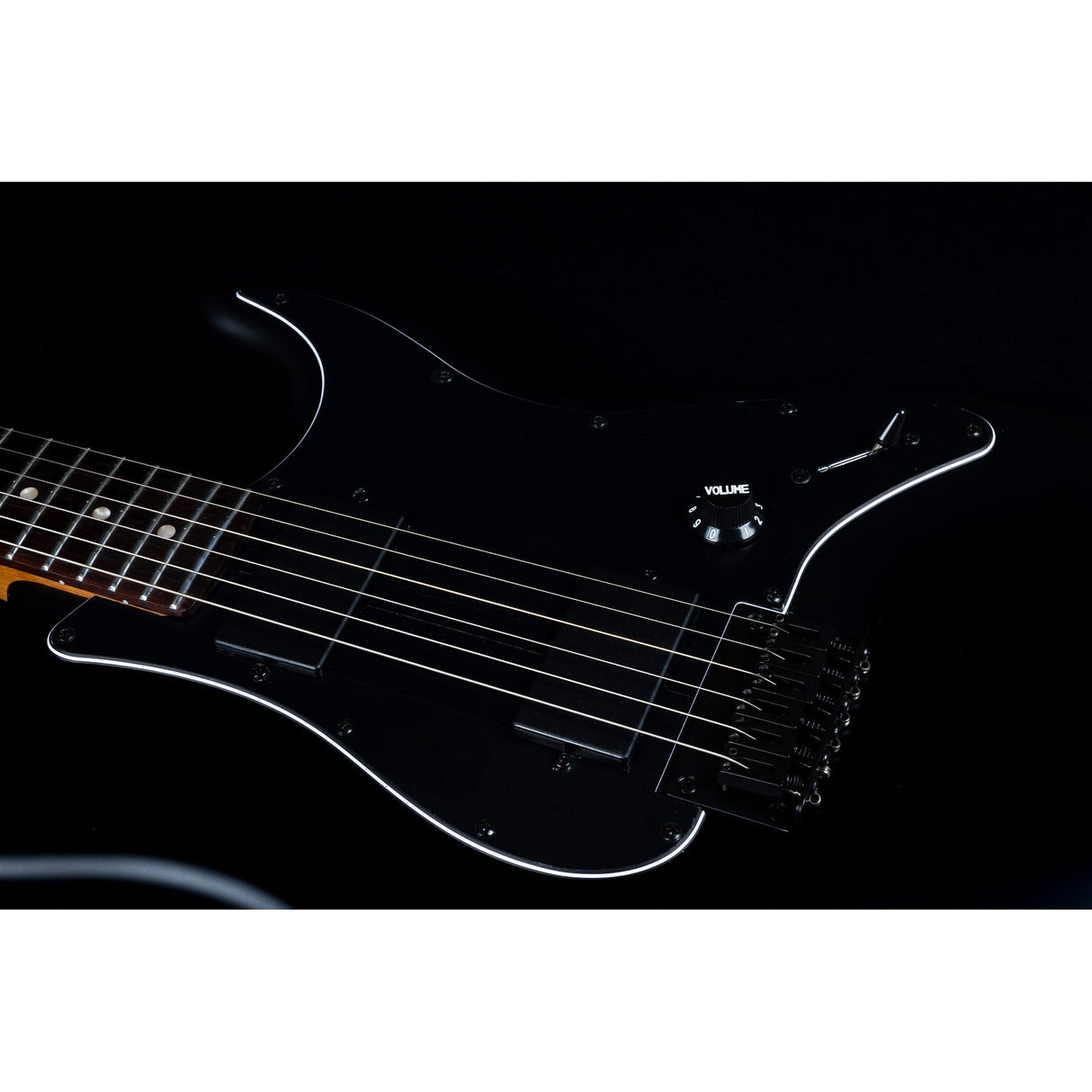 JET Guitars JS-400 MBK R Canadian Roasted Maple Neck Satin Black Electric Guitar - guitar