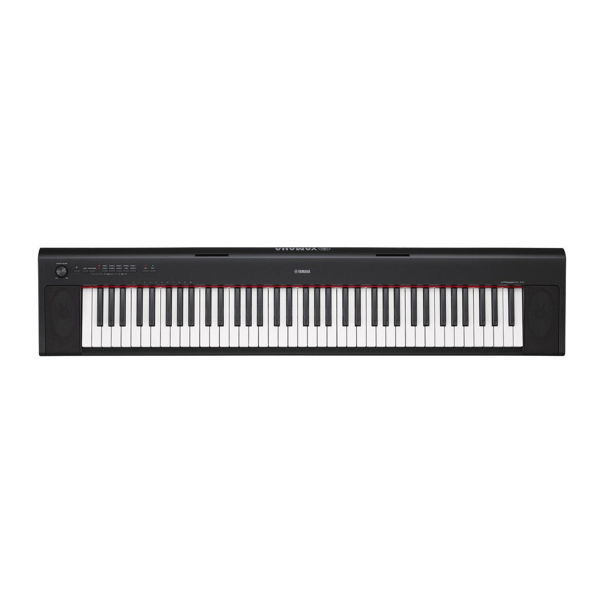 Yamaha NP32BAD 76-Key Piaggero Portable Digital Piano with PA130 Power Adapter Black