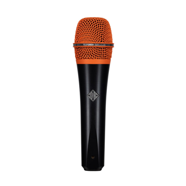 Telefunken M80 Supercardioid Handheld Dynamic Microphone Black with Orange Grille