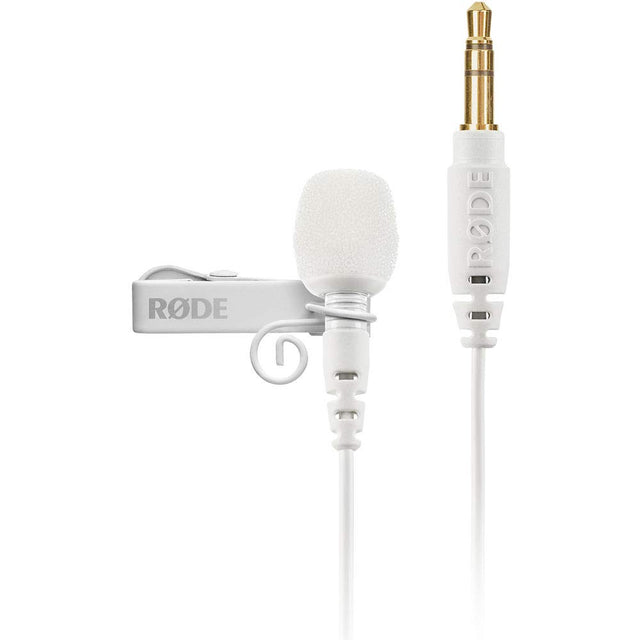 RODE Lavalier GO Professional-Grade Wearable Microphone White
