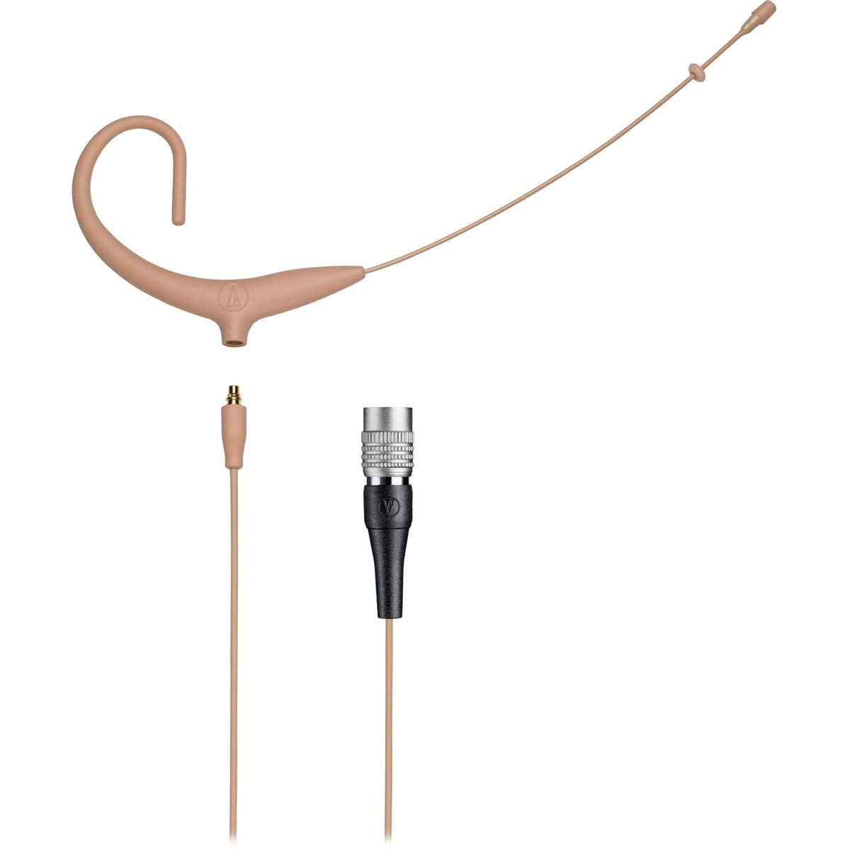 Audio-Technica BP892xcW-TH Omnidirectional Earset with Detachable Cable cW-Style Locking 4-Pin Connector Beige