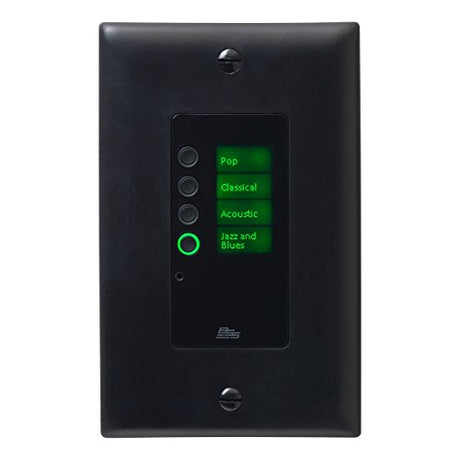 BSS EC-4B Ethernet Controller with 4 Buttons US Decora Black