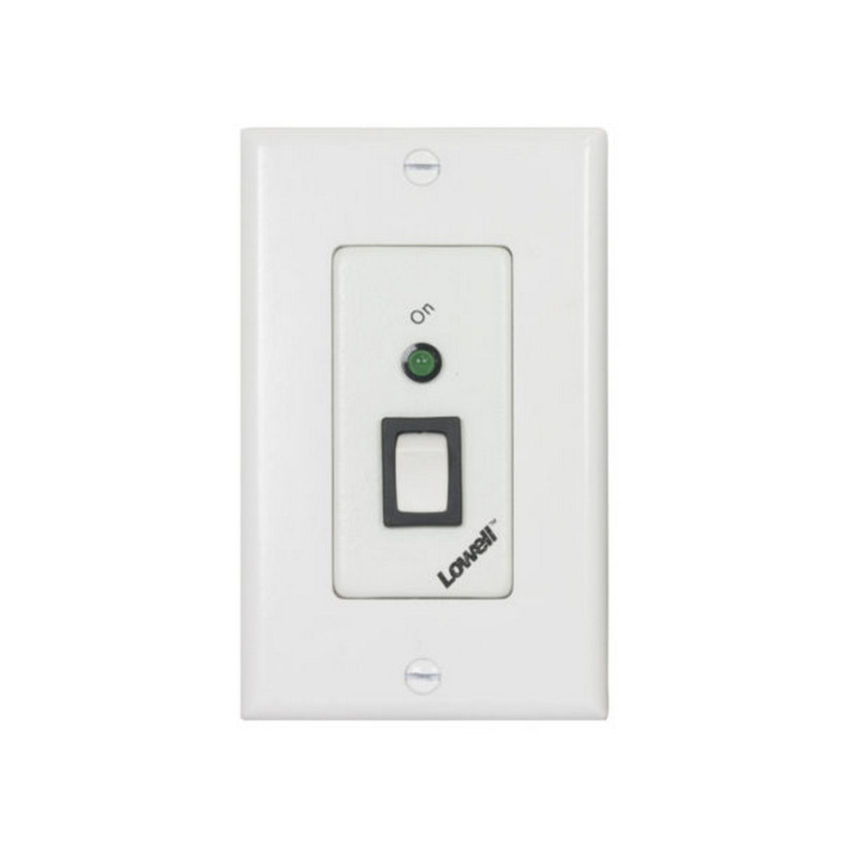 Lowell RPSW-P-RJ Maintained SPST Low-Voltage Switch with RJ45 Connector