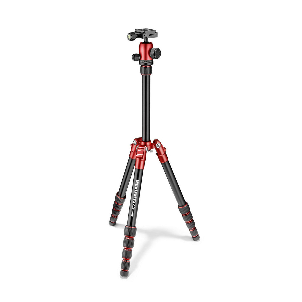 Manfrotto MKELES5RD-BH Lightweight Tripod with Ball Head Red