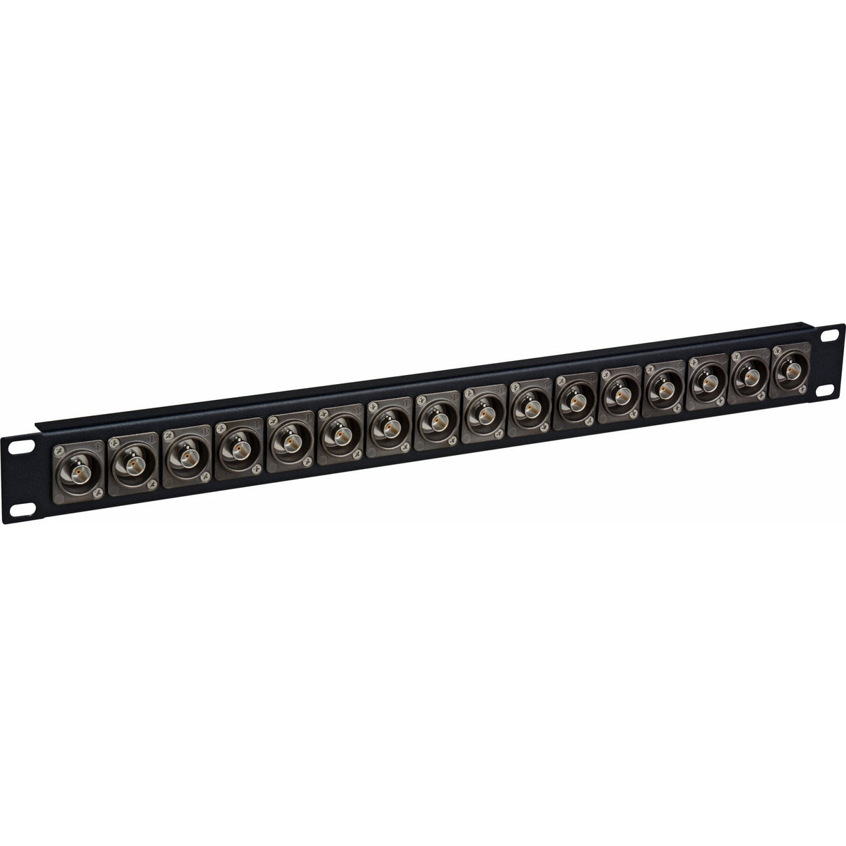 My Custom Shop 16X1UHD-BNCR 4K/8K 12G-SDI Feed-Through BNC Patch Panel - 16 Point 1RU