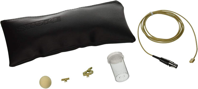 Shure WL93-6T Miniature Omnidirectional Lavalier Microphone Tan