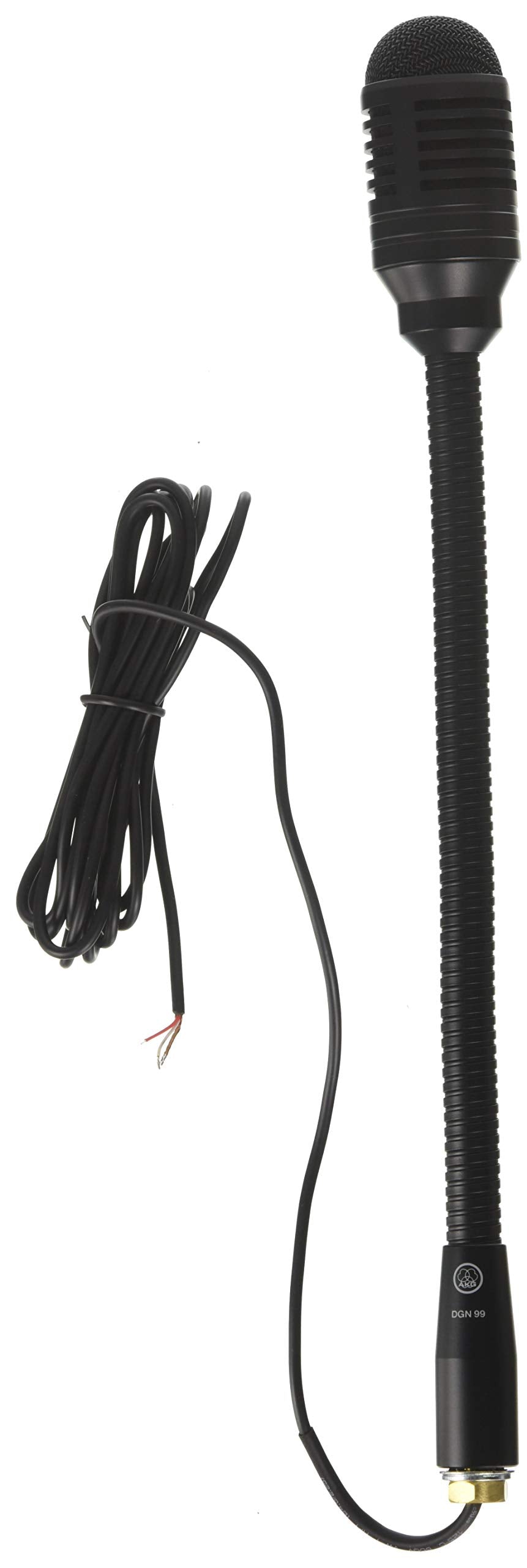 AKG DGN99 Dynamic Gooseneck Microphone with Open Cables for Universal