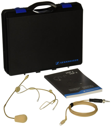 Sennheiser HSP 4-ew-3 Headworn Cardioid Microphone with ew Connector Beige
