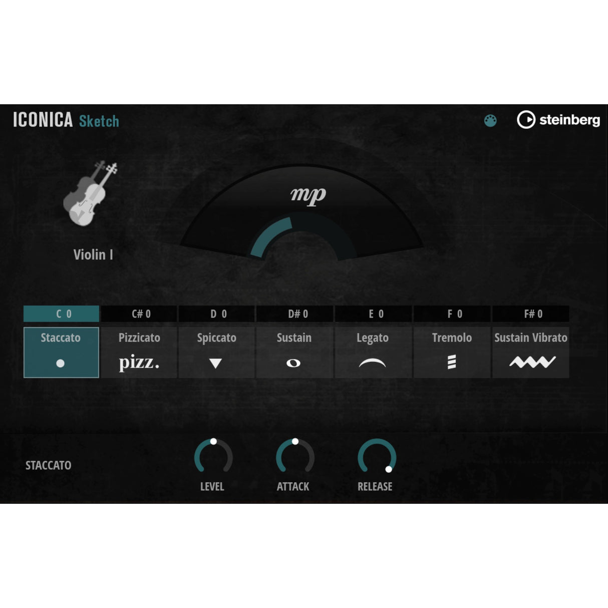 Steinberg Iconica Sketch Orchestral Virtual Instrument Plug-in