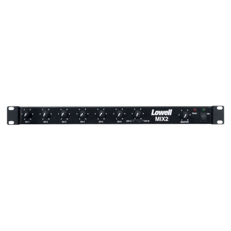 Lowell MIX2 Mixer/Pre-Amplifier 6 Channel