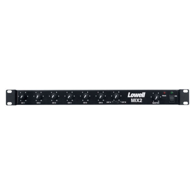 Lowell MIX2 Mixer/Pre-Amplifier 6 Channel