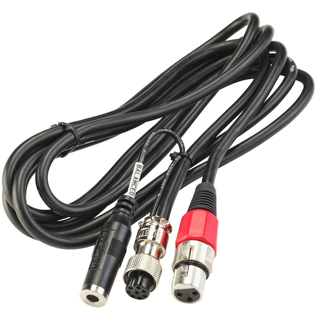Heil Sound CC-1-XLRK XLR3 to Kenwood 8-Pin Round Balanced Microphone Cable 8 Feet