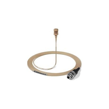 Sennheiser MKE 1-4-3 Miniature Omni-Directional Clip-On Lavalier Microphone with 3-Pin SE Connector Beige