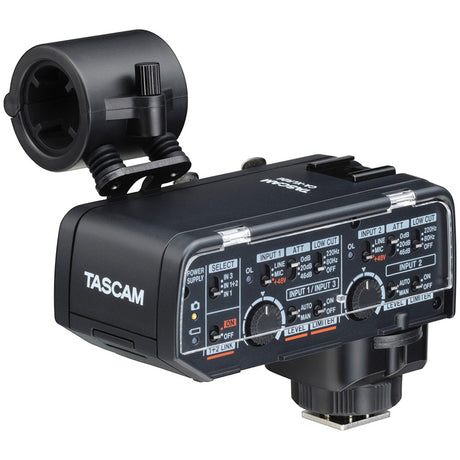Tascam CA-XLR2d-F XLR Microphone Adapter for Cameras Fuji