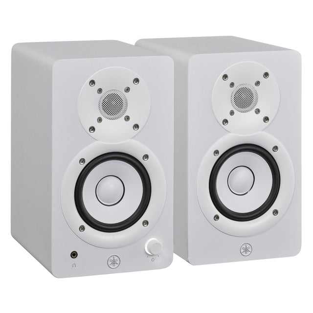 Yamaha HS3 2-Way 3.5-Inch Powered Studio Monitors White Pair