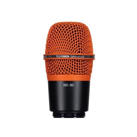 Telefunken M81-WH Supercardioid Universal Wireless Dynamic Microphone Capsule Orange