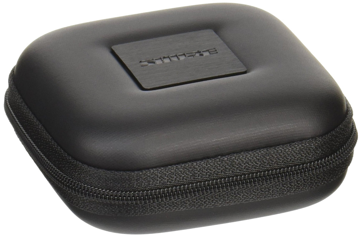 Shure EASQRZIPCASE-BLK Square Zipper Earphone Pouch Black