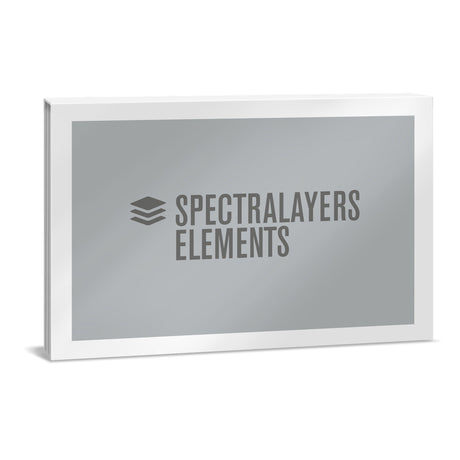 Steinberg SpectraLayers Elements 10 Advanced Audio Spectrum Editor Download Only