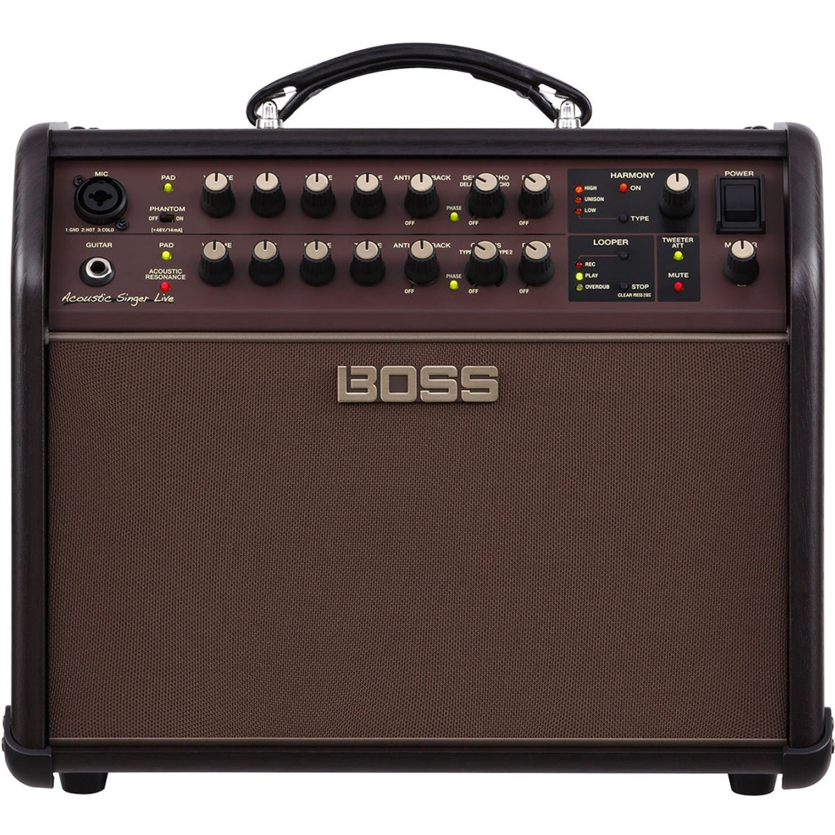BOSS - BOSS Acoustic Singer Live 60W Acoustic Amplifier with Harmonizer - ACS-LIVE