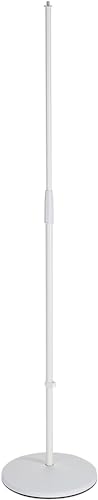 K&M 26010 260/1 Microphone Stand Pure White