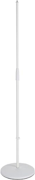 K&M 26010 260/1 Microphone Stand Pure White