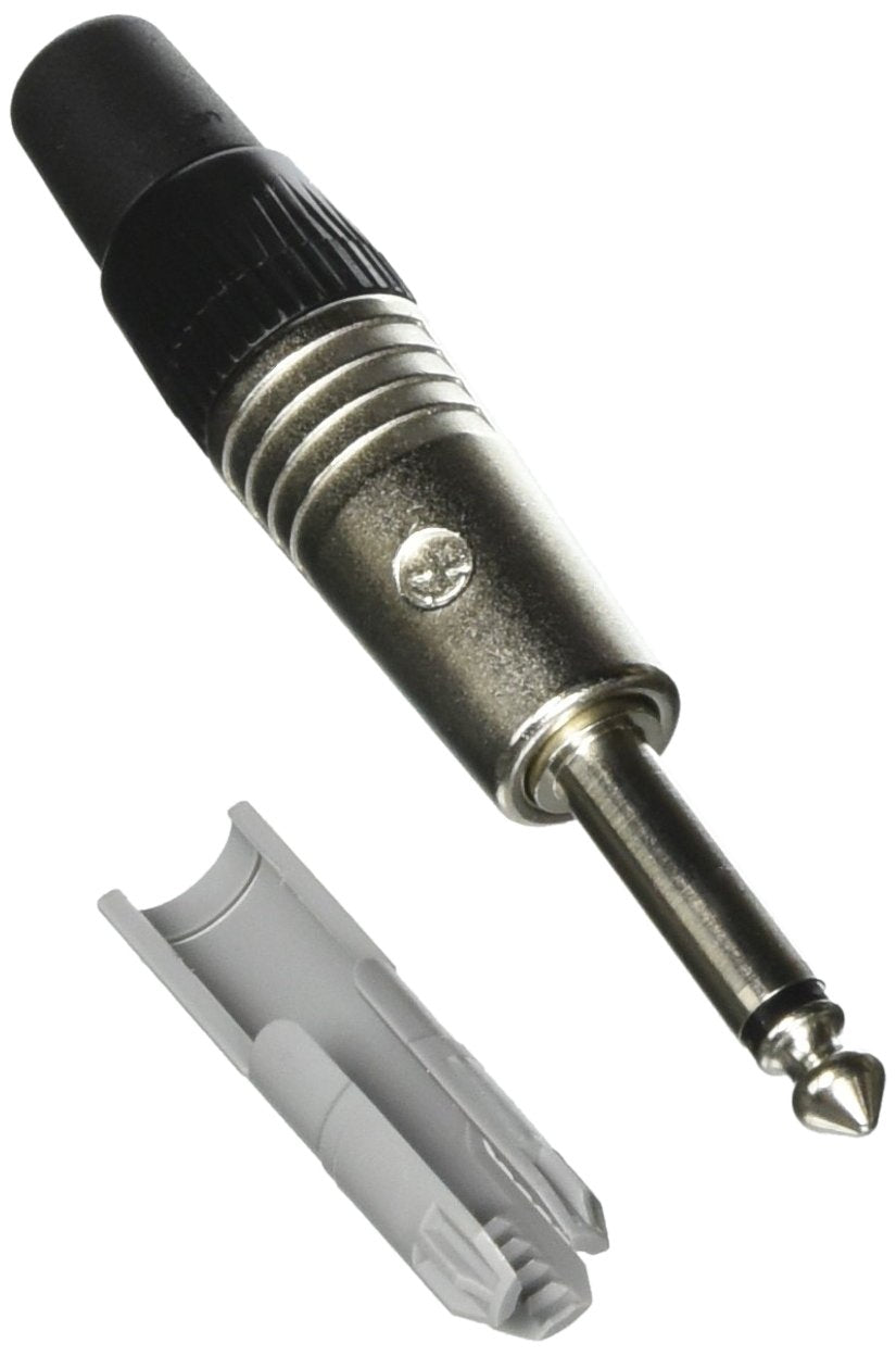 Neutrik NP2C 2 Pole 1/4-Inch Phone Plug Cable End Nickel