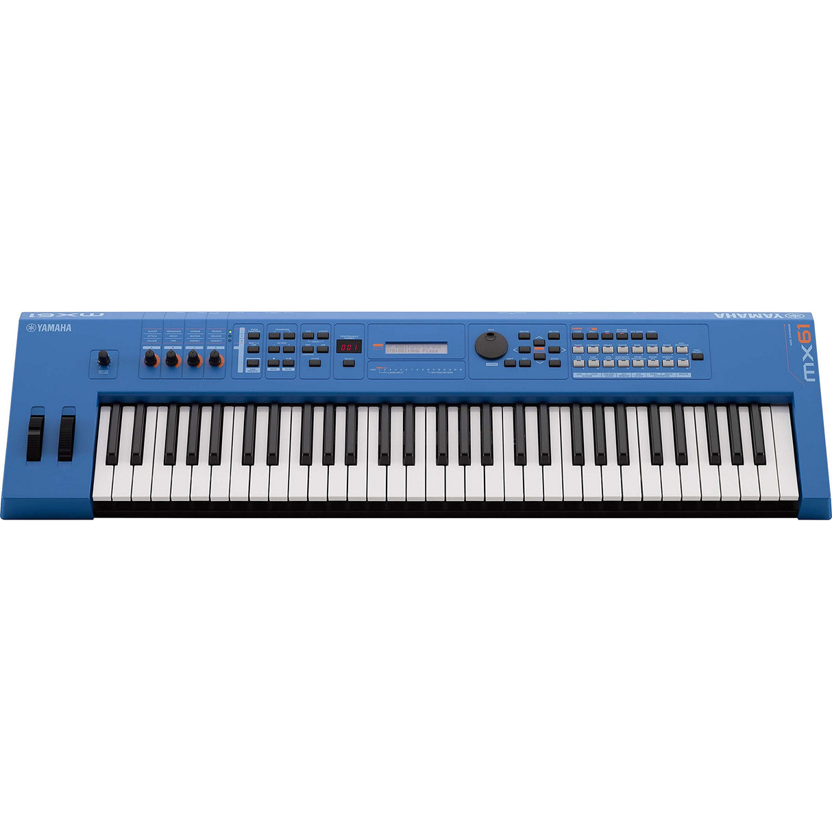 Yamaha MX61 Music Production Synthesizer, Blue
