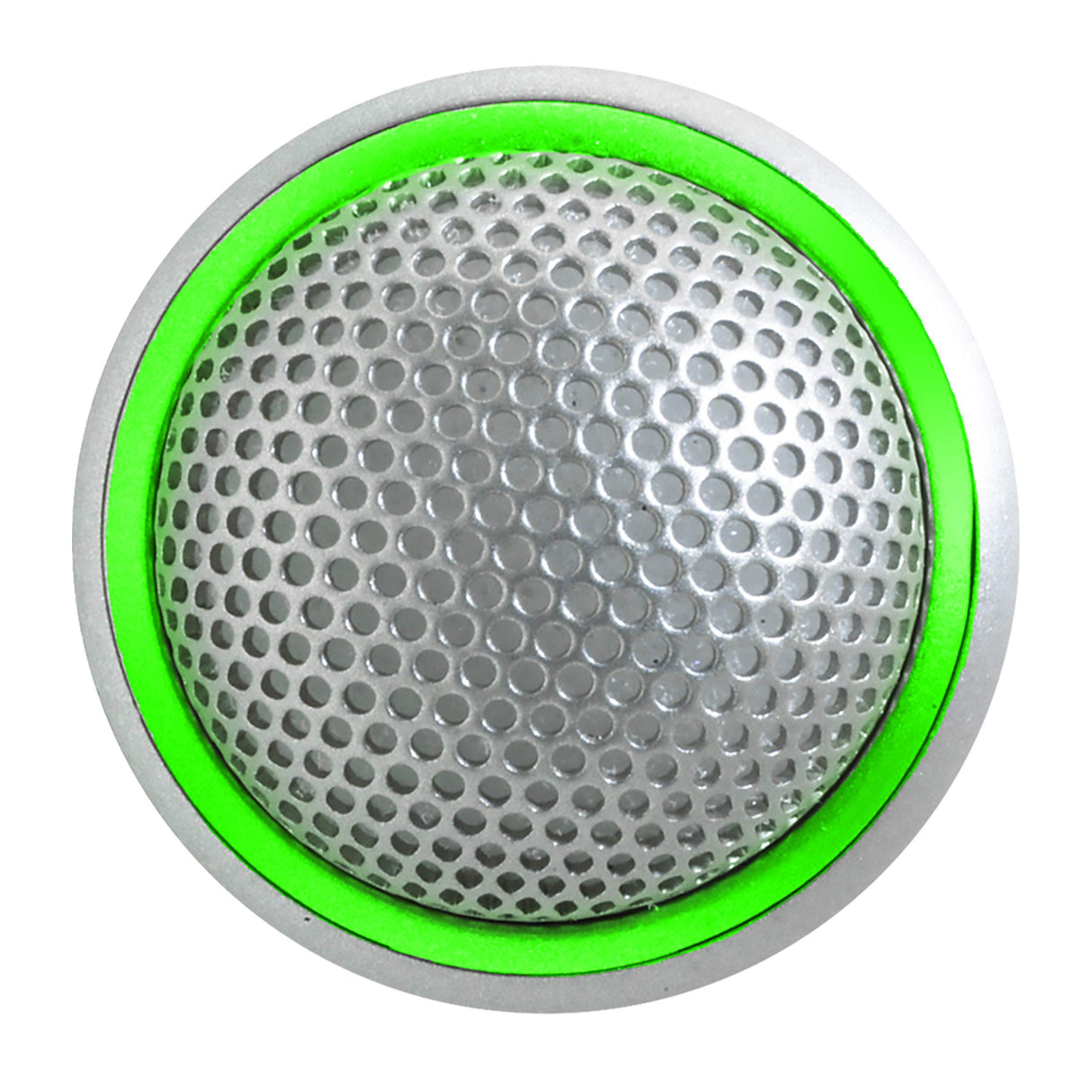 Shure MX395AL/O-LED Microflex Omnidirectional Low Profile Boundary Microphone with Bi-Color Status Indicator Silver