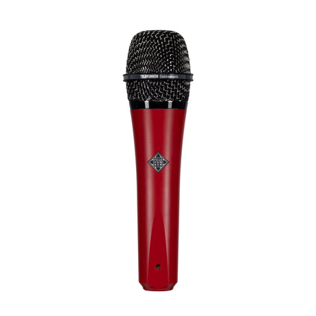 Telefunken M81 Supercardioid Handheld Dynamic Microphone Red with Black Nickel Grille