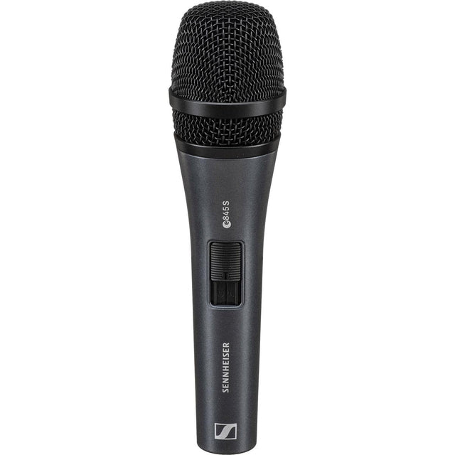 Sennheiser e 845-S Dynamic Super Cardioid Vocal Microphone