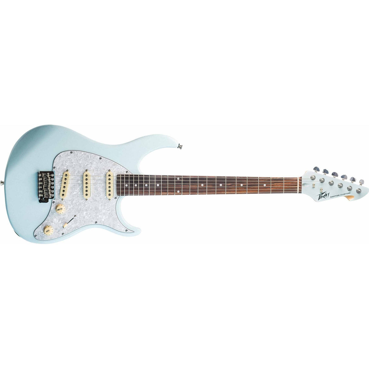 Peavey Raptor Custom Columbia Blue Electric Guitar - guitar