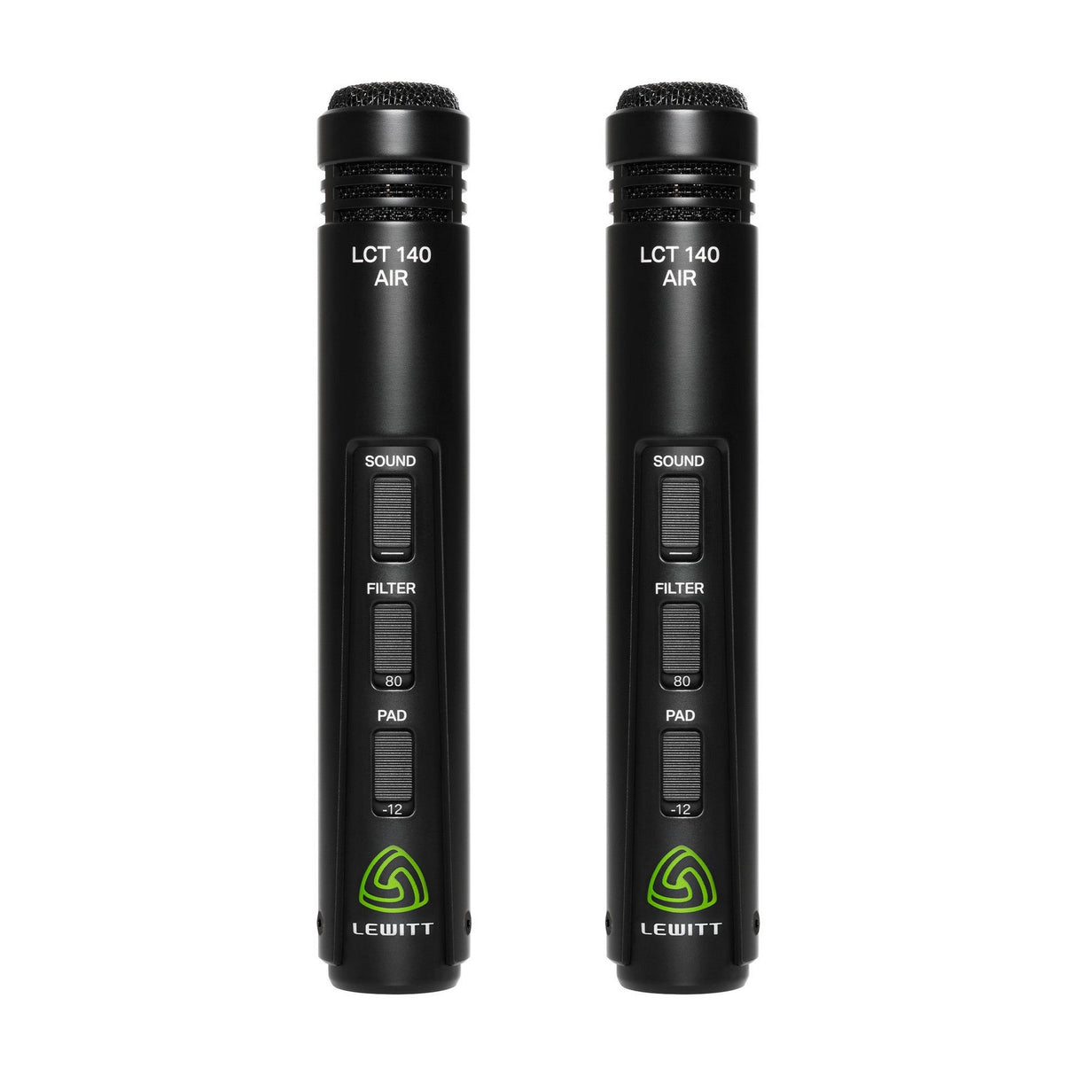 Lewitt LCT 140 AIR Small Diaphragm Condenser Microphone Stereo Pair