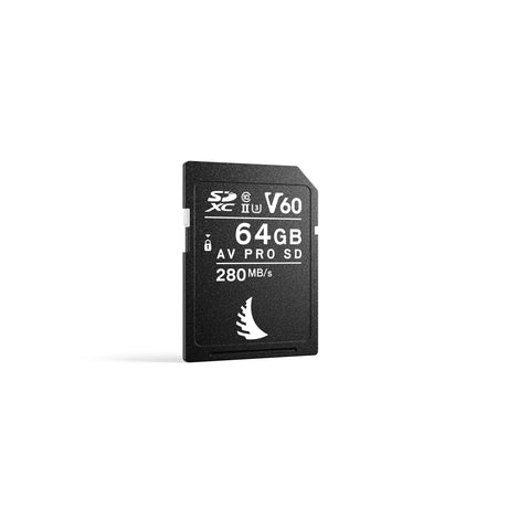 Angelbird AV PRO SD MK2 64GB V60 SDXC Memory Card 1 Pack
