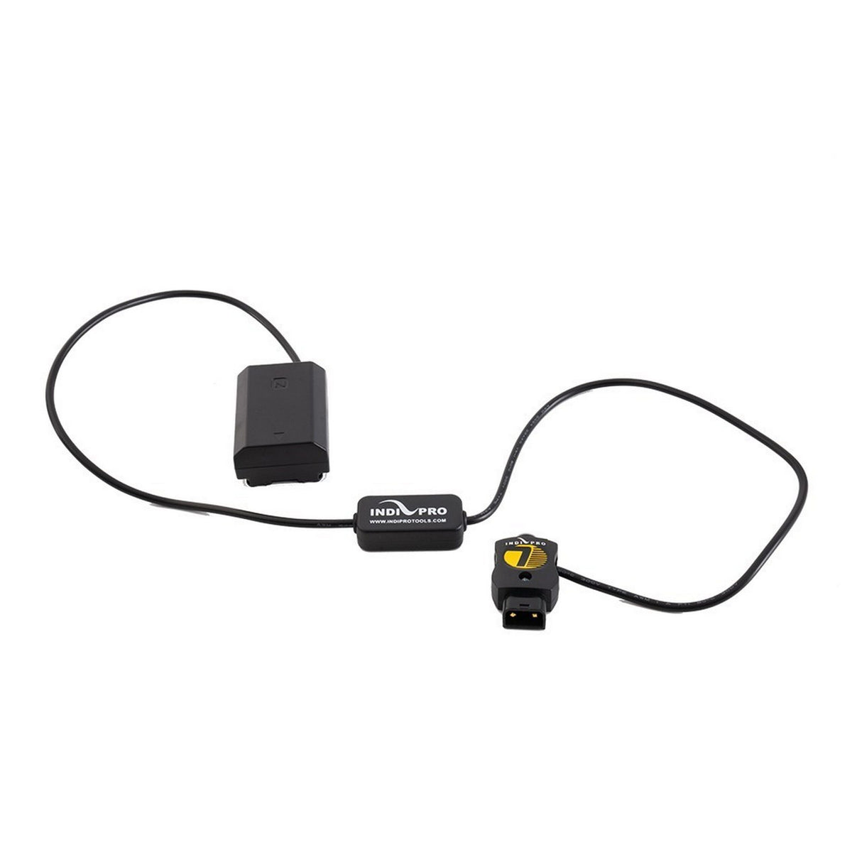 IndiPRO SCPTA73 SafeTap Connector Cable to Sony NP-FZ100 Type Dummy Battery 28-Inch Regulated