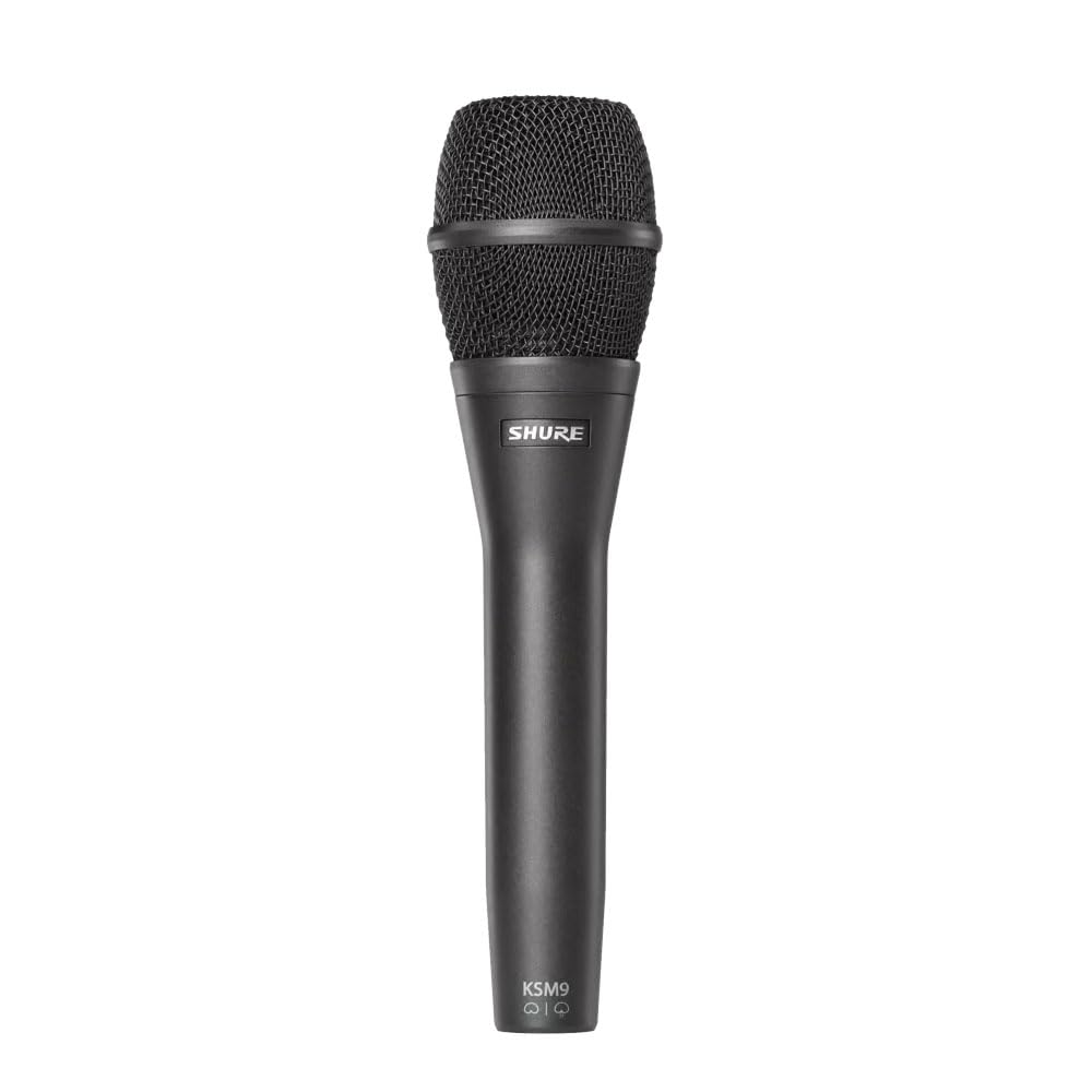 Shure KSM9/CG Dual Pattern Condenser Handheld Vocal Charcoal Gray