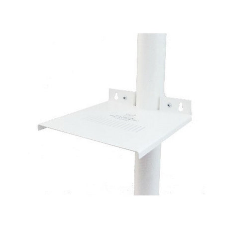 Nigel B Design NB-DMSS Dual Mounting Pole/Wall Platform Shelf Black