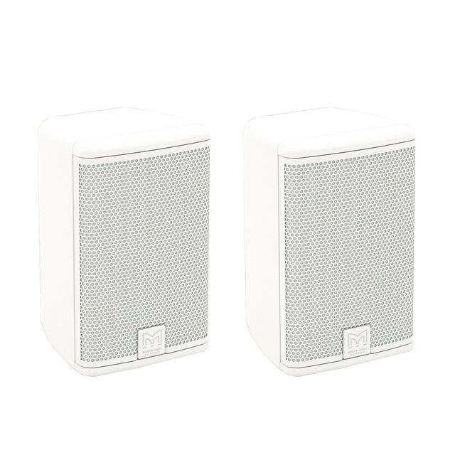 Martin Audio A40-W ADORN 4-Inch Passive Two-Way On-Wall Loudspeaker White Pair