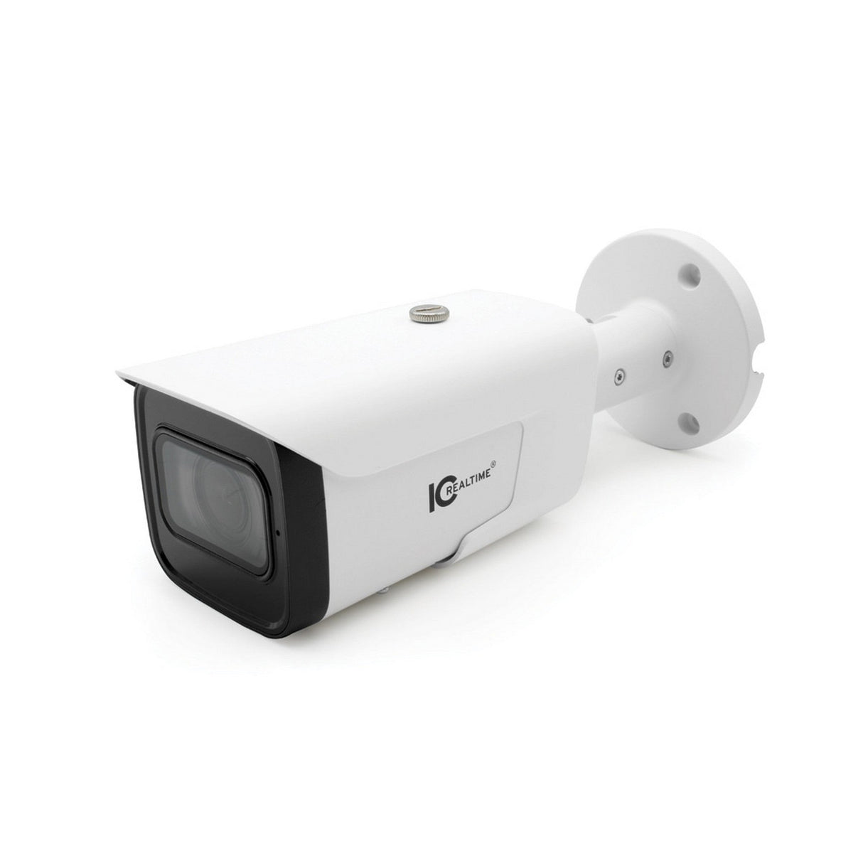 IC Realtime IPFX-B40V-IR3 4MP IP Indoor/Outdoor Mid Size Bullet Camera Motorized Lens - White