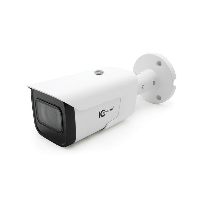 IC Realtime IPFX-B40V-IR3 4MP IP Indoor/Outdoor Mid Size Bullet Camera Motorized Lens - White