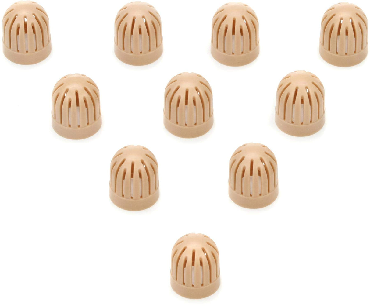 Shure RPM40FC/T Flat Cap for TL45/46/47 TH53 10 Pack Tan