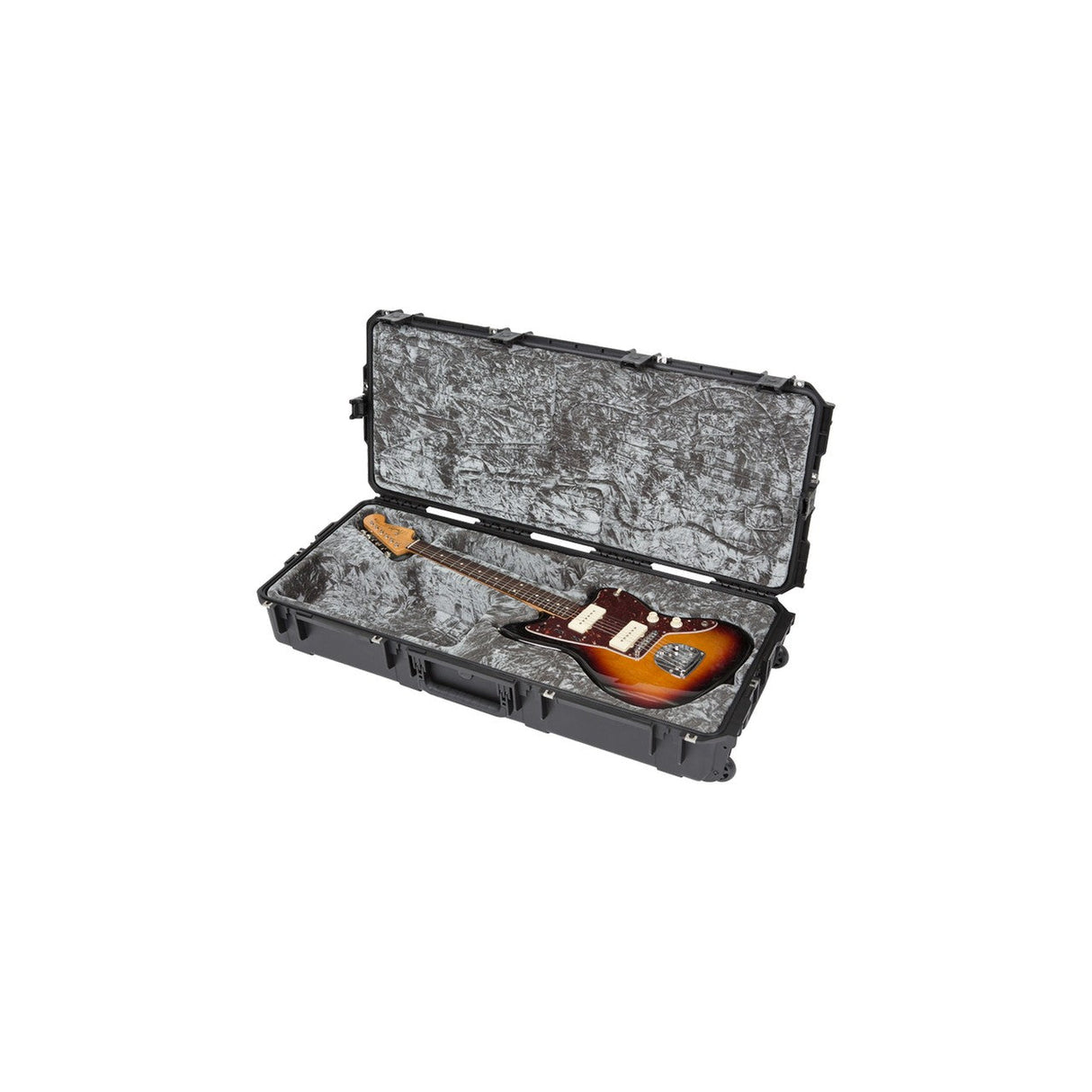 SKB 3i-4217-62 iSeries Waterproof Jaguar/Jazzmaster Guitar Flight Case - accessories