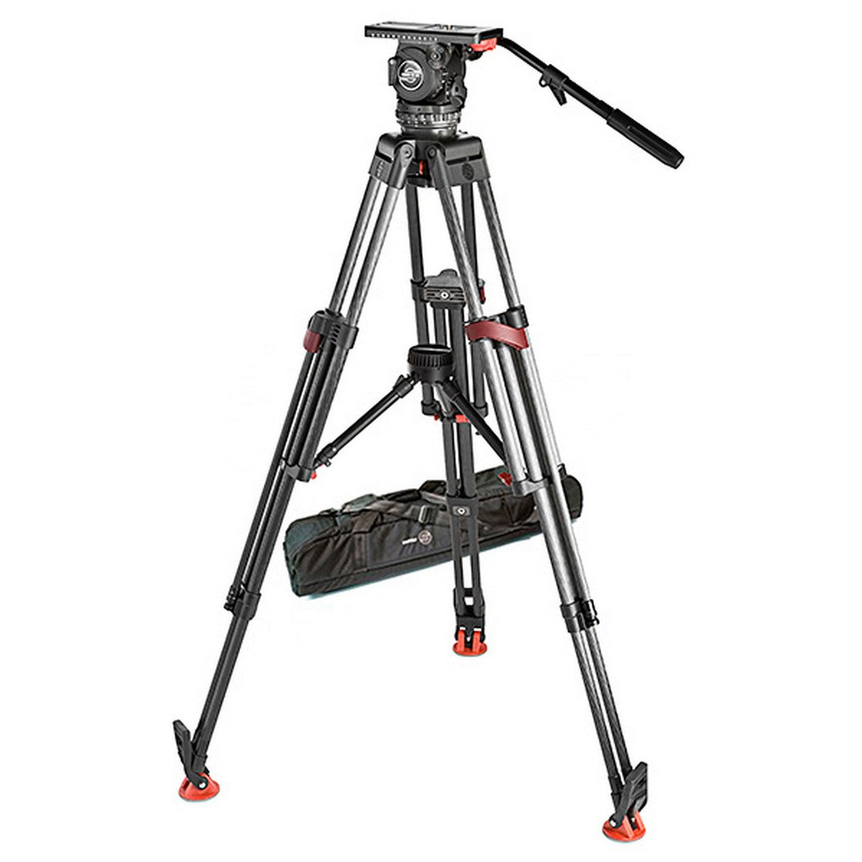Sachtler System 20 S1 SL HD MCF Tripod System with Mid Level Spreader